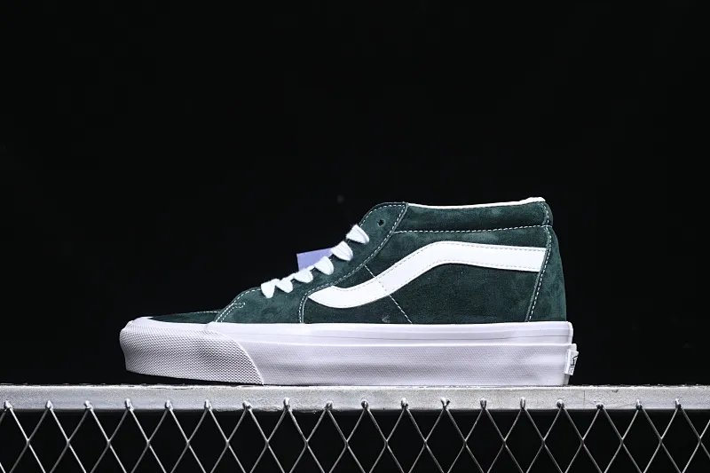 All categories Vans Vans series Vans Mid Vans China Vans Sk8-Mid Reissue 83 high-end branch suede casual retro skateboard shoes VN000CQQPRM